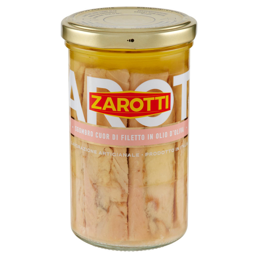 SGOMBRO CUOR DI FILETTO IN OLIO ZAROTTI G 250 - 2