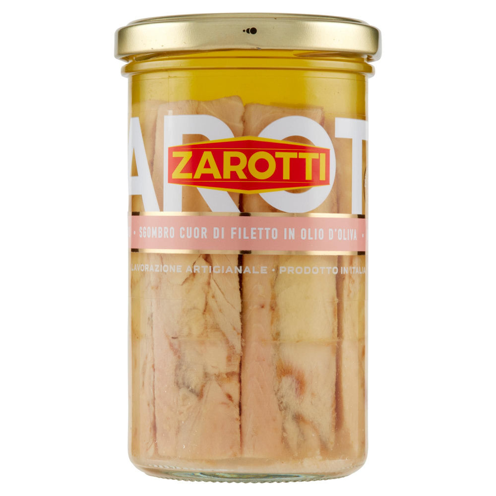 SGOMBRO CUOR DI FILETTO IN OLIO ZAROTTI G 250 - 3