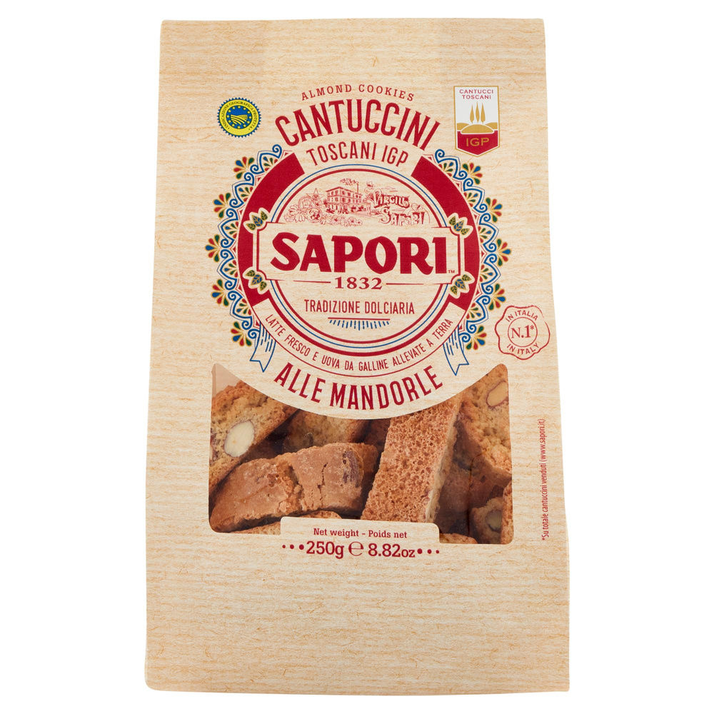 CANTUCCINI TOSCANI IGP ALLE MANDORLE SAPORI G 250 - 2