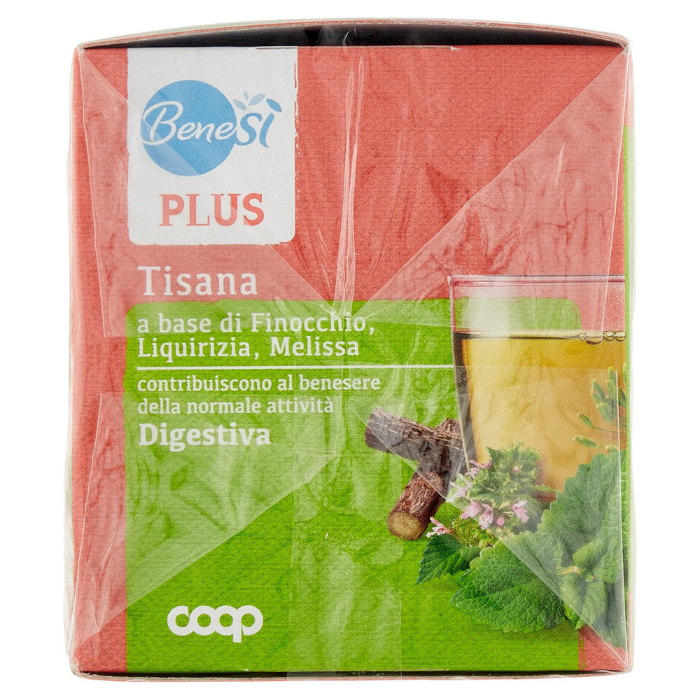 TISANA DIGESTIVA FINOCCHIO LIQUIRIZIA E MELISSA BENESI' COOP SC 20FL G 37 - 8