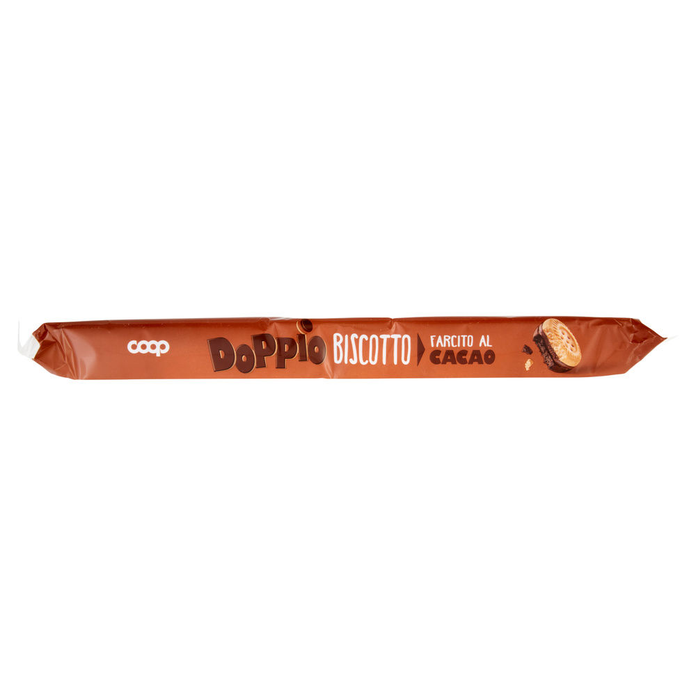 DOPPIO BISCOTTO FARCITO AL CACAO COOP MULTIPACK G 240  NO PALMA - 5