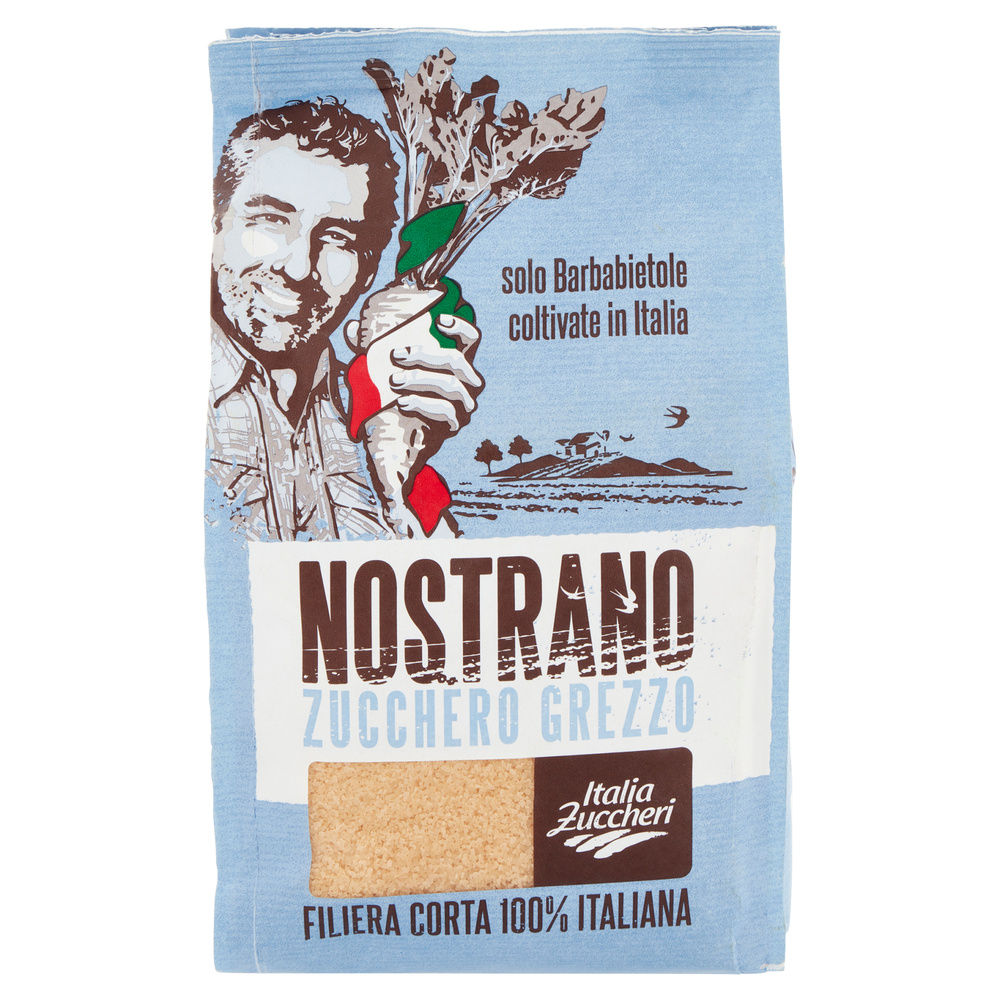 ZUCCHERO ITALIANO 100% GREZZO DI BARBABIETOLA NOSTRANO G 750 - 2