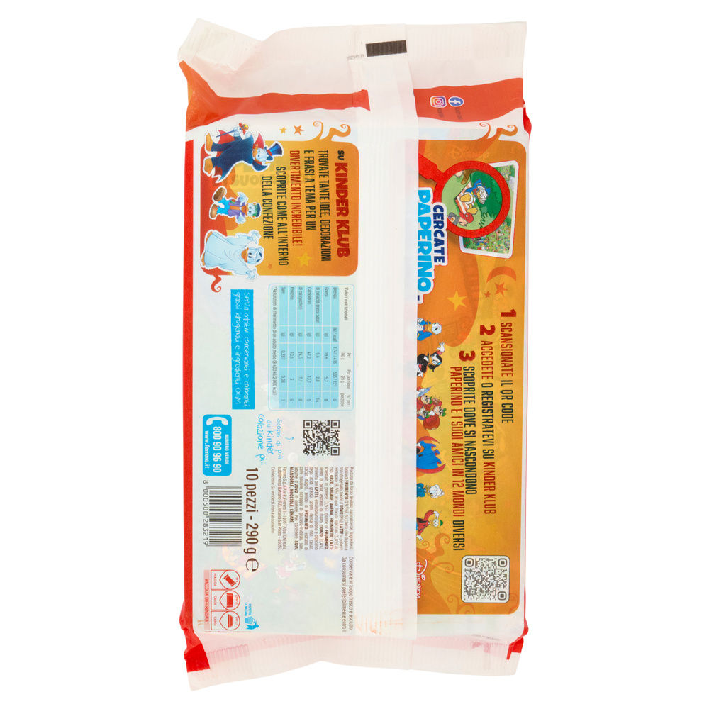 KINDER COLAZIONE PIU' CON 5 CEREALI T10 G 290 - 12