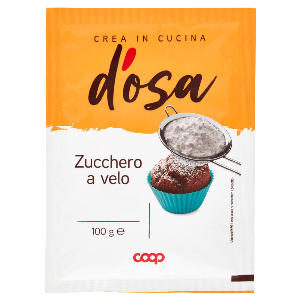 Zucchero velo d'osa coop busta g 100