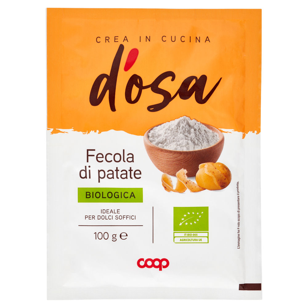 FECOLA DI PATATE BIO D'OSA COOP BUSTA G 100 - 0