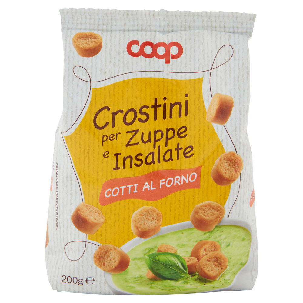 CROSTINI PER ZUPPA E INSALATE COOP SACCHETTO G 200 - 2