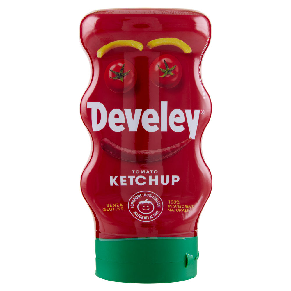 Tomato ketchup 100% naturale develey g273