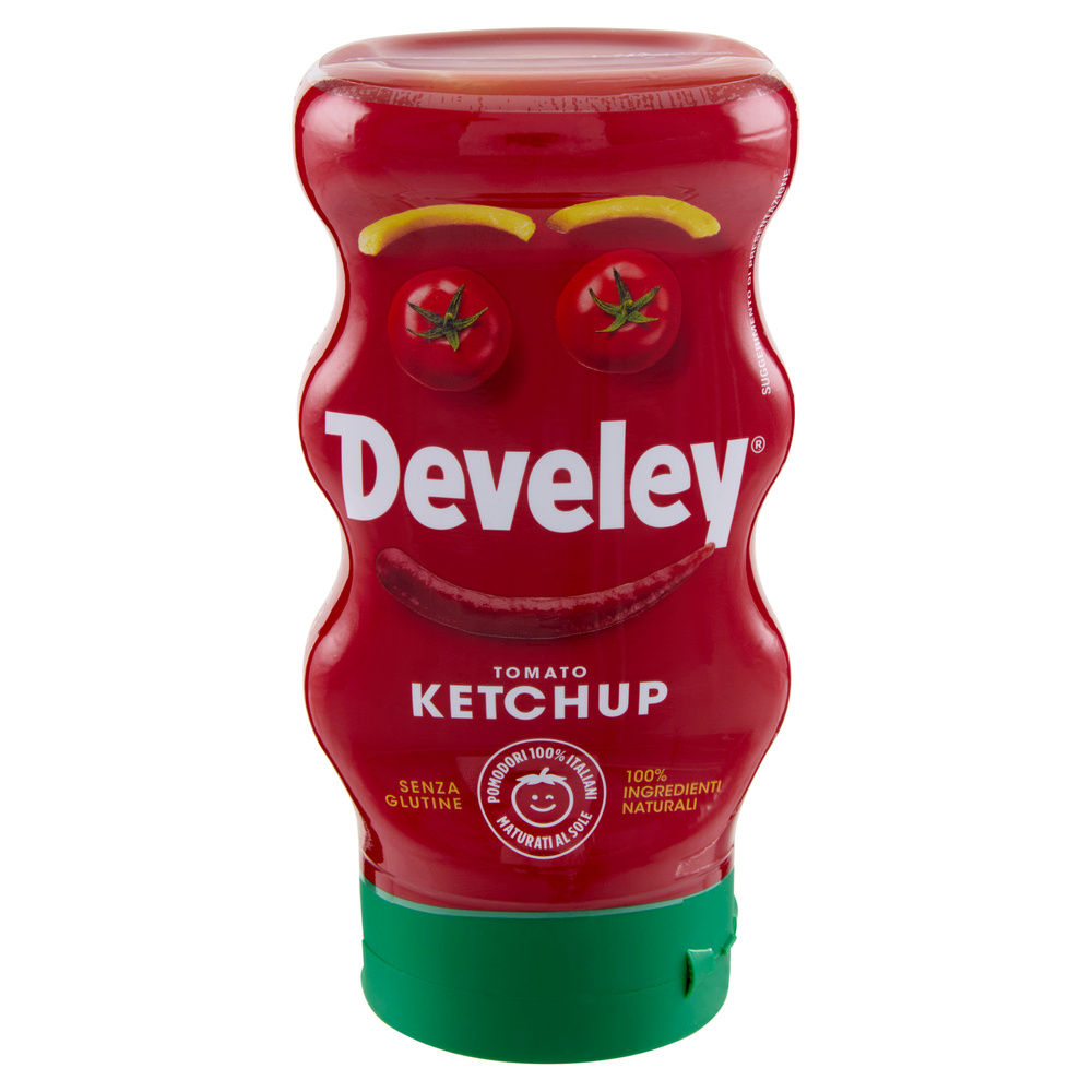 TOMATO KETCHUP 100% NATURALE DEVELEY G273 - 2