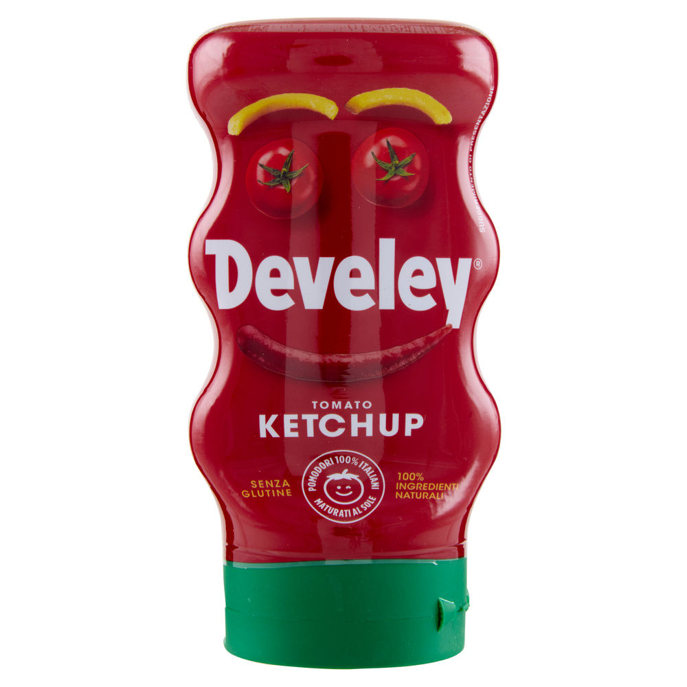 TOMATO KETCHUP 100% NATURALE DEVELEY G273 - 3