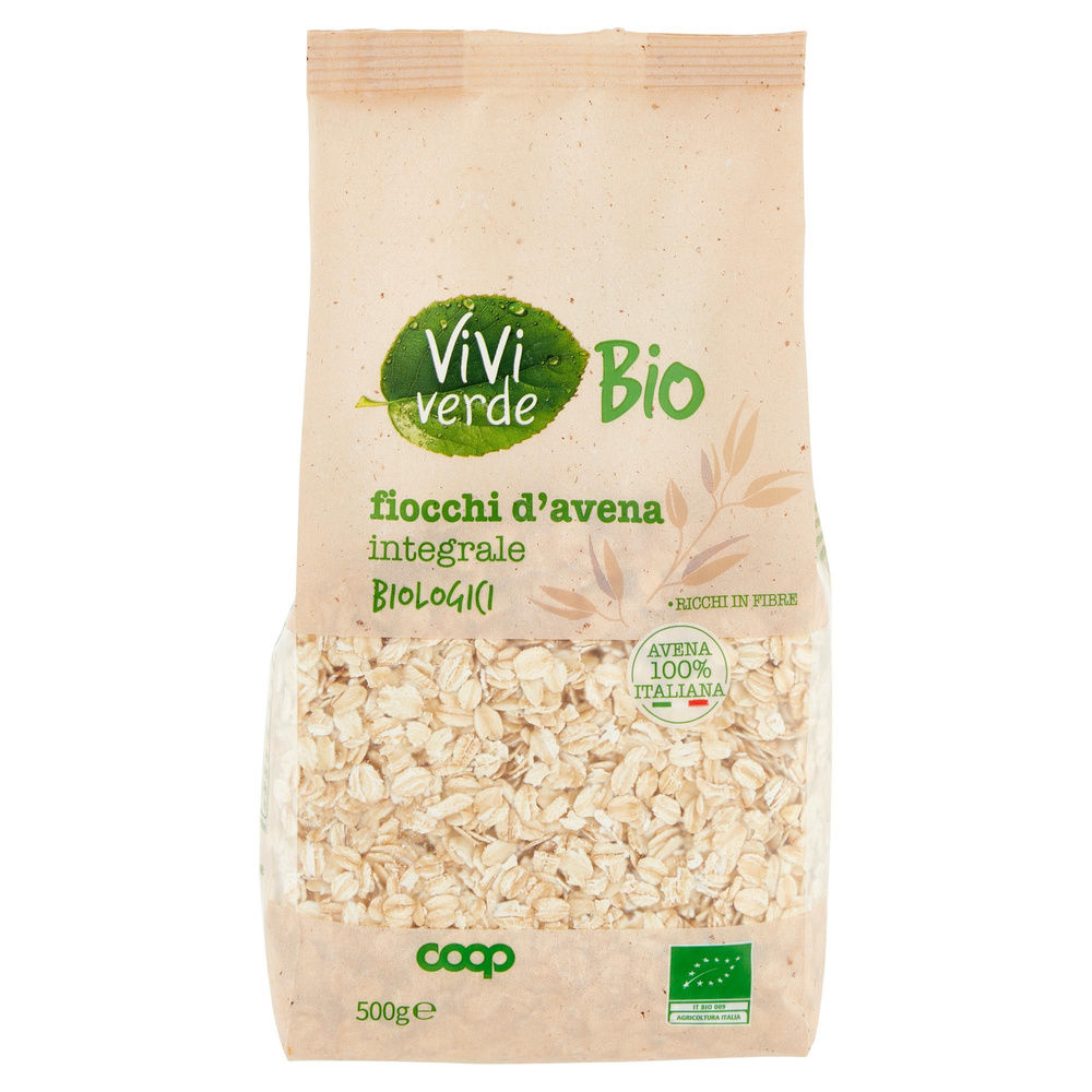 FIOCCHI DI AVENA INTEGRALI BIO VIVIVERDE COOP SACCHETTO G 500 - 6