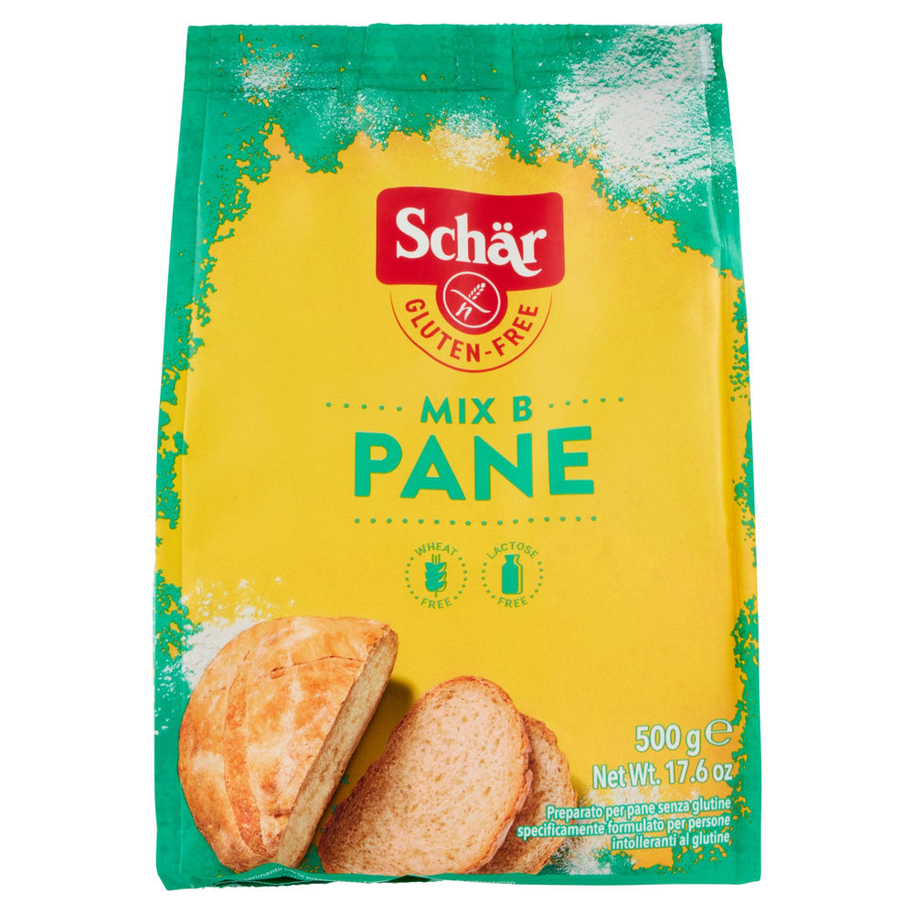 MIX PANE SENZA GLUTINE MIX B SCHAR FLOW PACK G 500 - 7