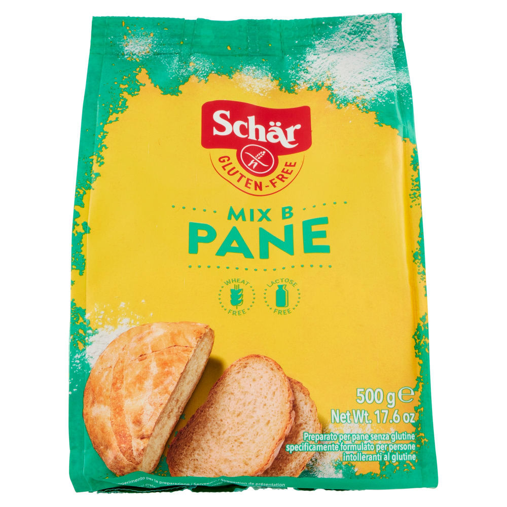 MIX PANE SENZA GLUTINE MIX B SCHAR FLOW PACK G 500 - 2