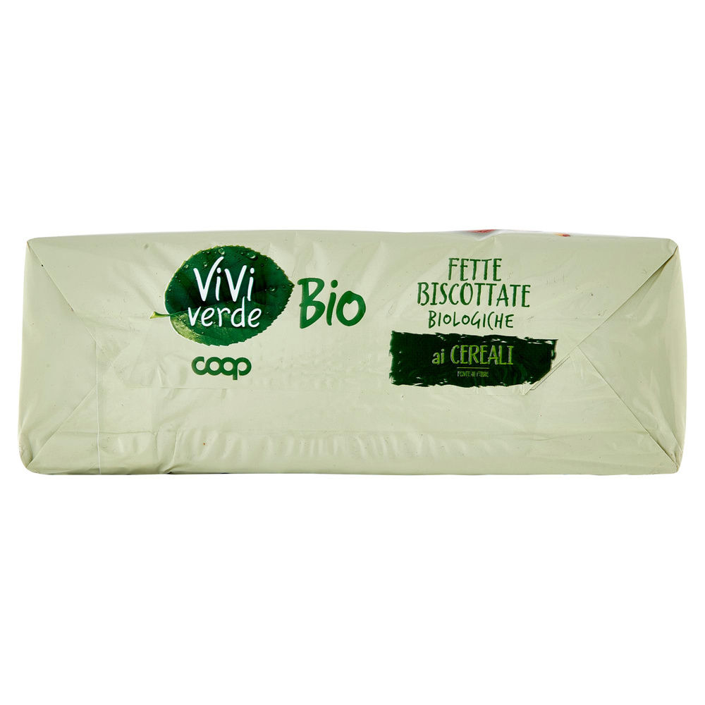 FETTE BISCOTTATE BIO AI CEREALI VIVI VERDE COOP INCARTO G 320 - 6