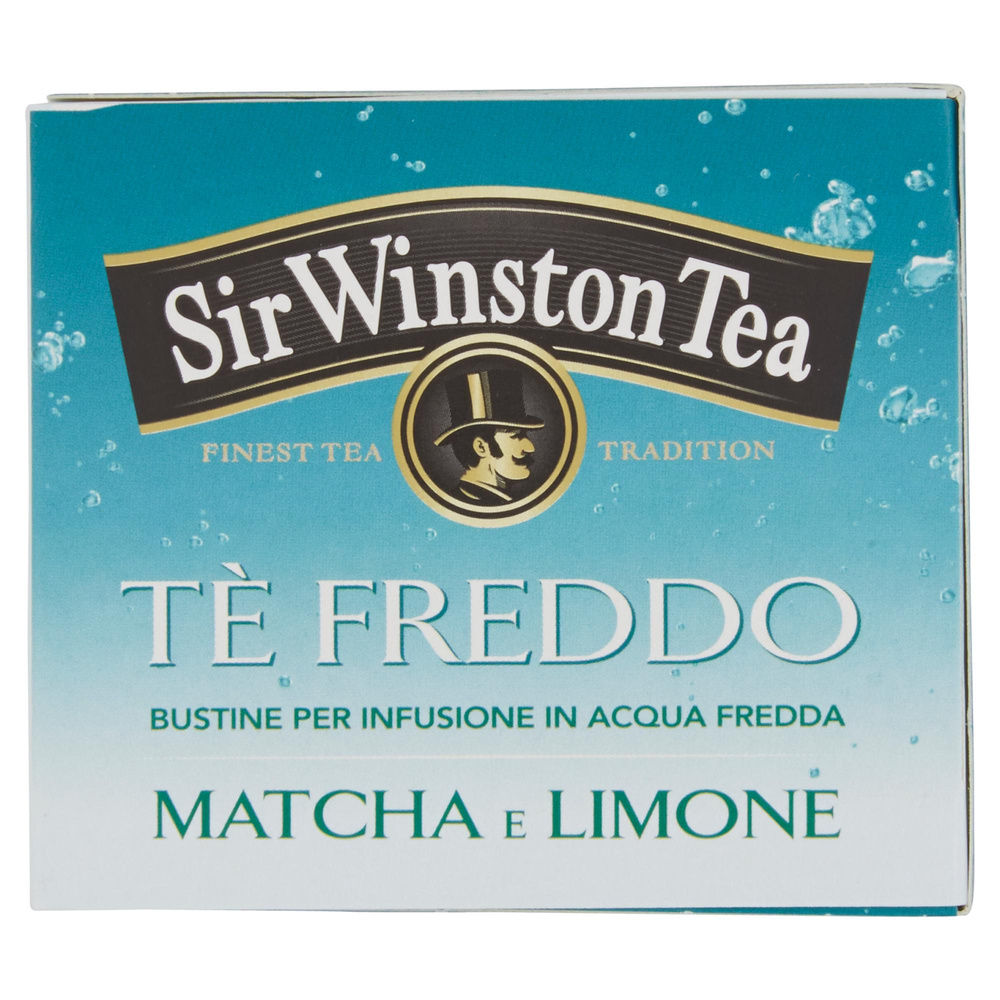TÈ FREDDO VERDE MATCHA E LIMONE SIR WINSTON TEA SCATOLA 18 FILTRI G 45 - 6