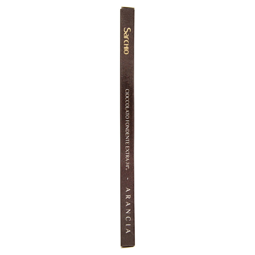 TAVOLETTA FONDENTE EXTRA CON ARANCIA 80G SARCHIO - 3