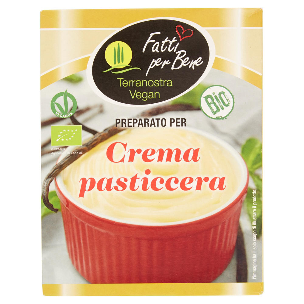 PREPARATO PANNA CREMA PASTICCIERA VEGAN TERRA NOSTRA 2X50G - 4