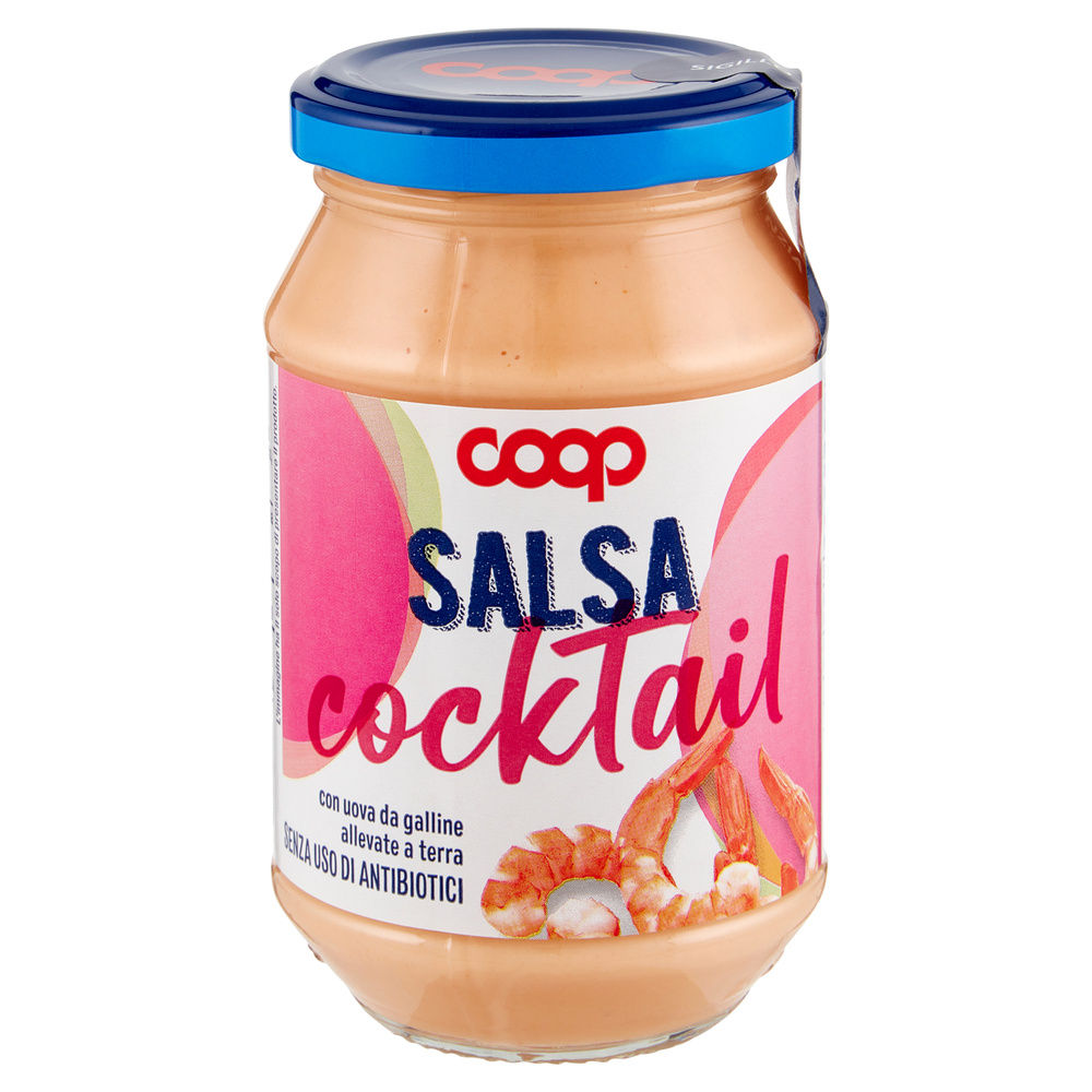 SALSA COCKTAIL COOP SENZA USO DI ANTIBIOTICI VASO VETRO G240 - 3