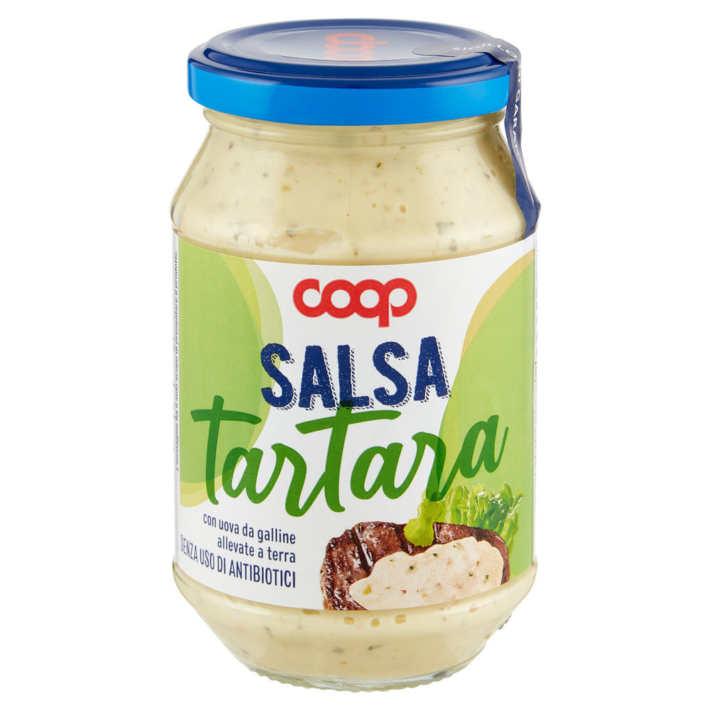 SALSA TARTARA COOP SENZA USO DI ANTIBIOTICI VASO VETRO G240 - 2