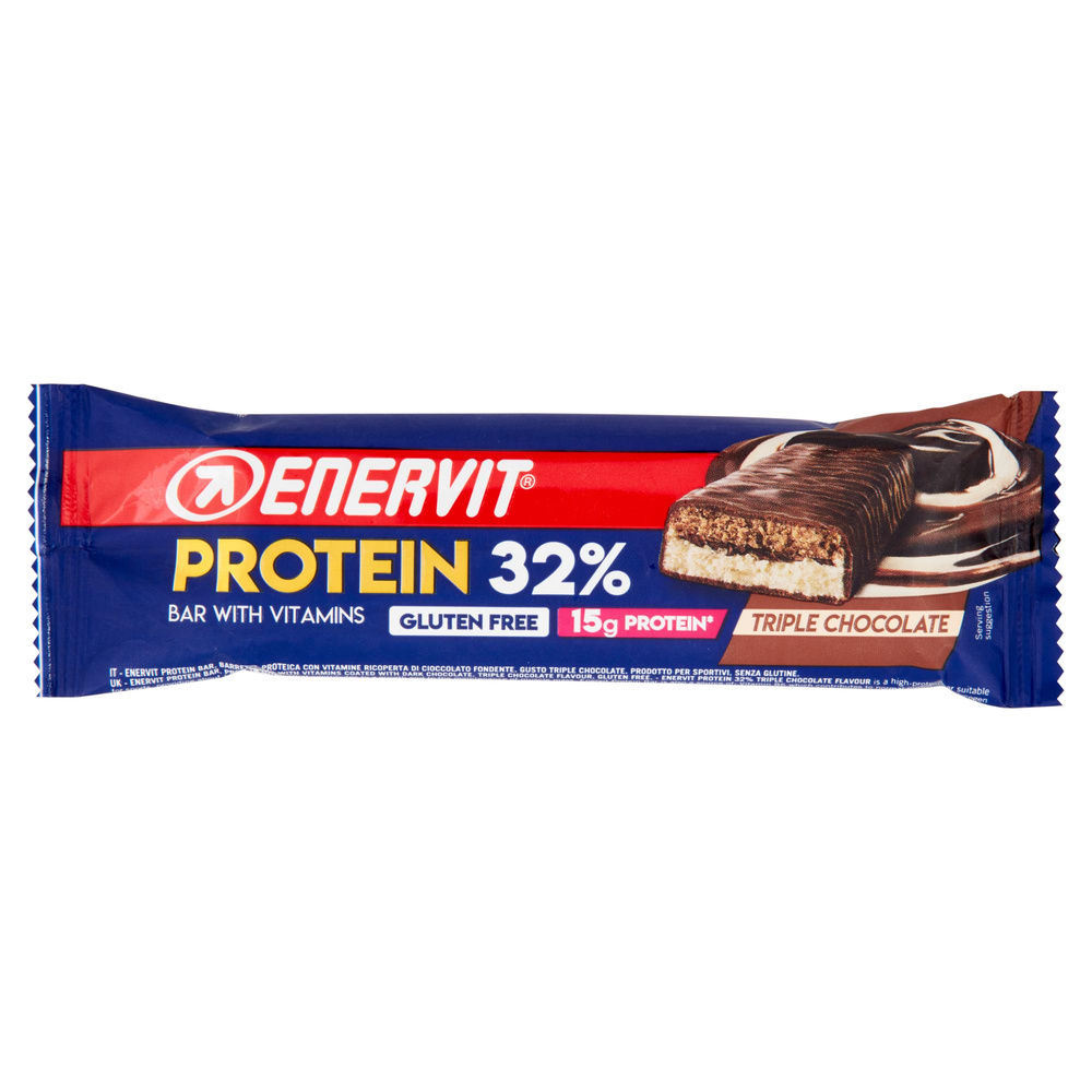 ENERVIT POWER SPORT PROTEIN BAR TRIPLE CHOCOLATE 30% G 47 - 2