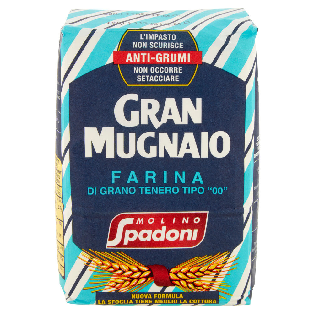 FARINA TIPO 00 ANTIGRUMI MIGLIORATA PER PASTA M.SPADONI SACC KG 1 - 2