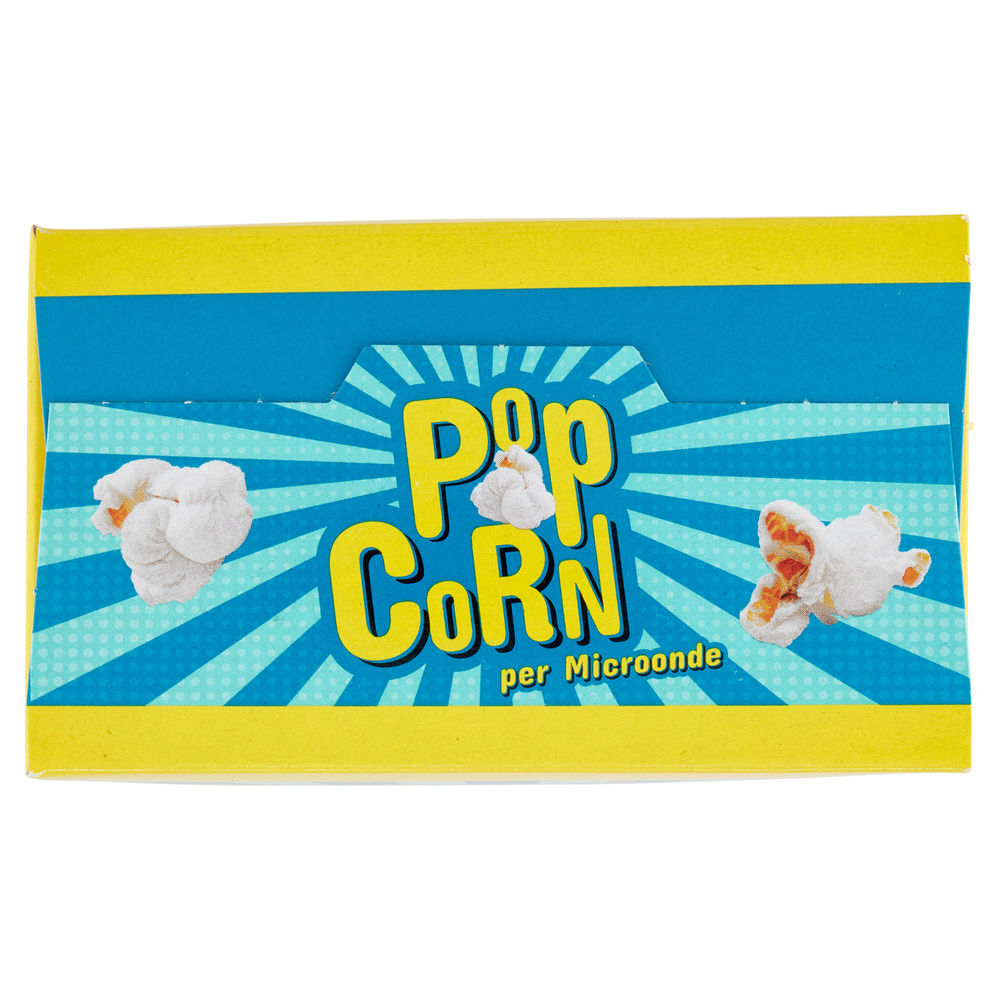 POP CORN MICROONDE COOP NO PALMA SCATOLA PZ.3 X GR. 80 - 6