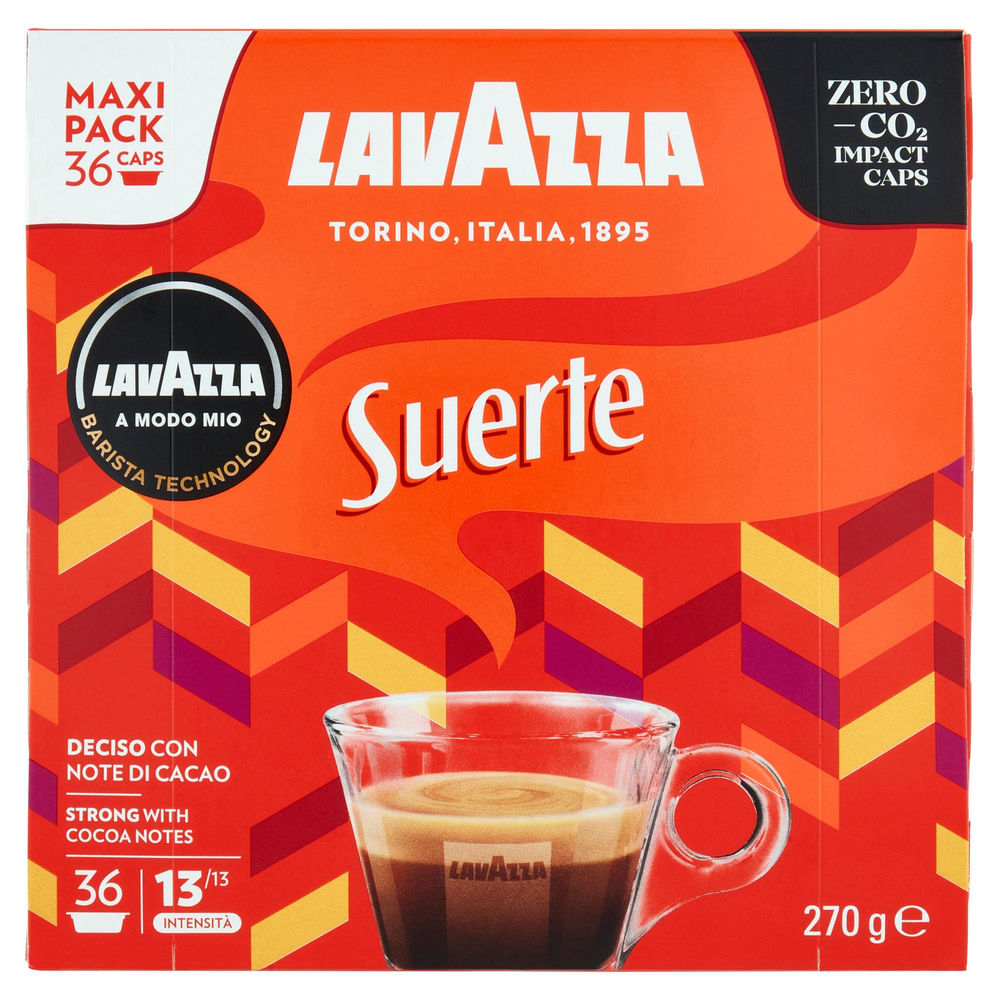 Caffe' suerte a modo mio lavazza 36caps g 270