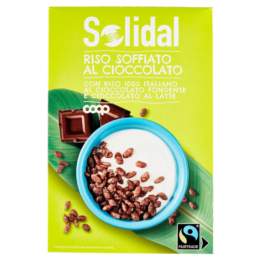 RISO SOFFIATO AL CIOCCOLATO SOLIDAL COOP SCATOLA G 375 - 3