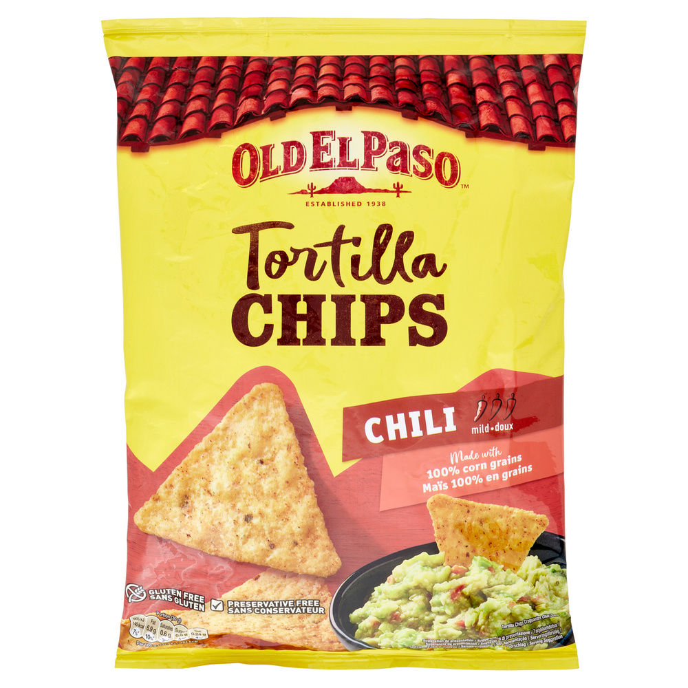 TORTILLA CHIPS CHILI OLD EL PASO 185 G - 2