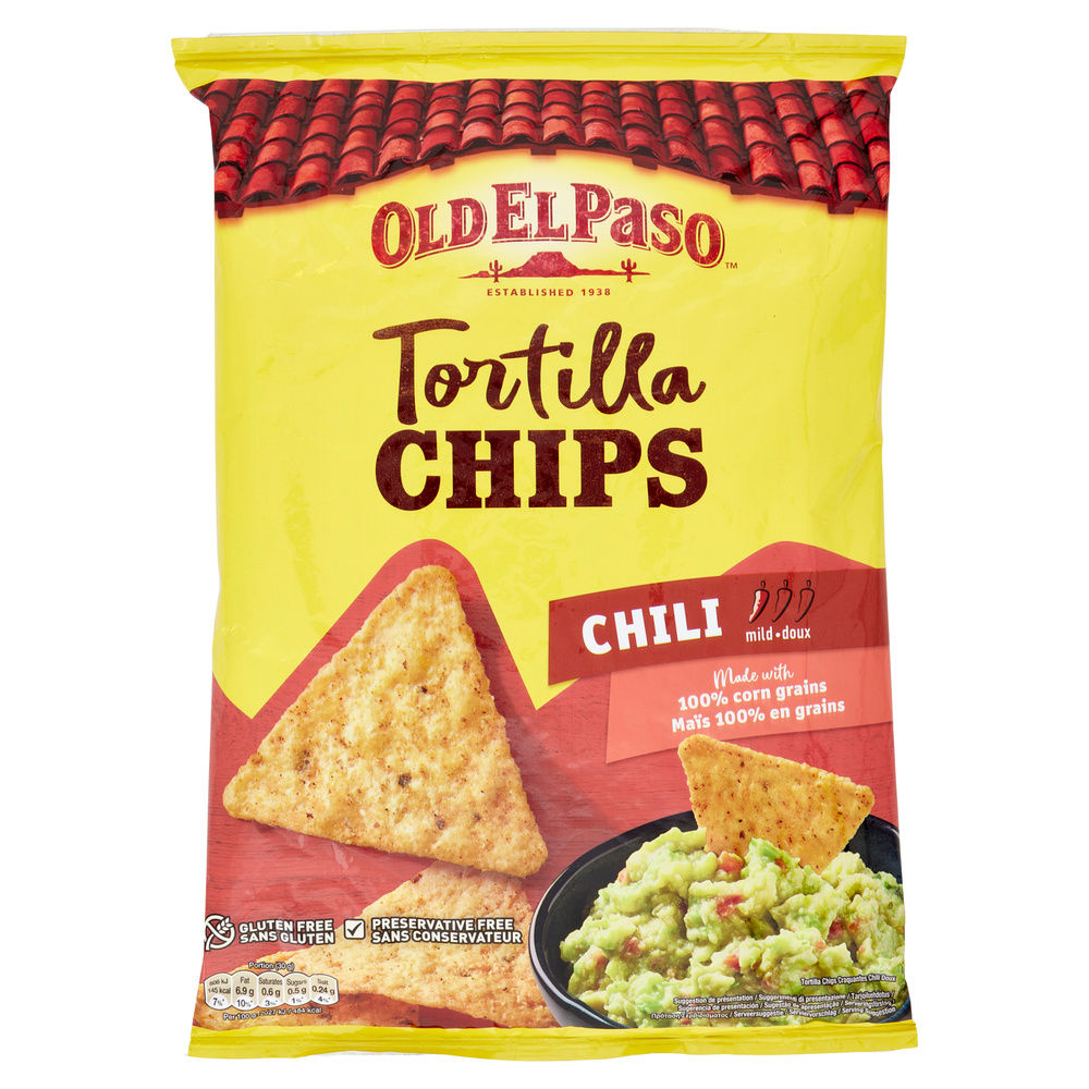 TORTILLA CHIPS CHILI OLD EL PASO 185 G - 3