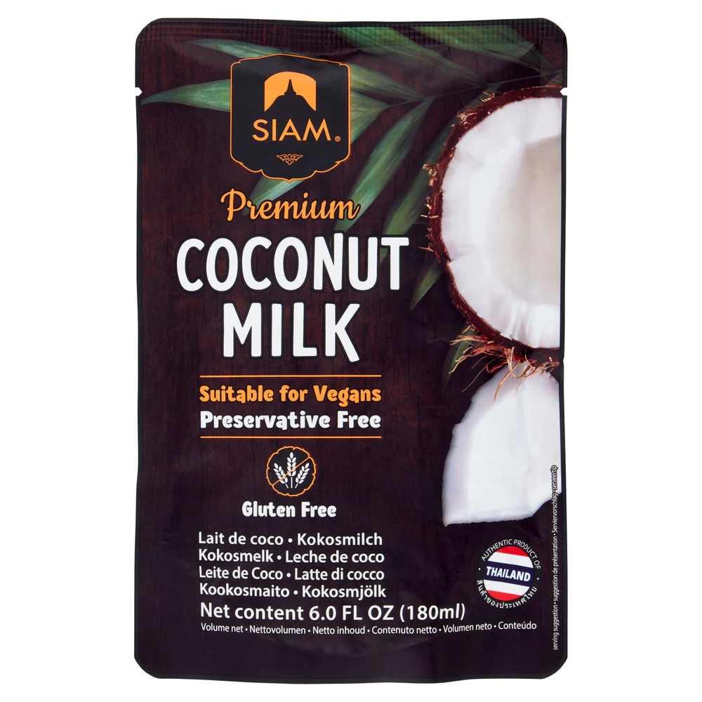 Latte di cocco "premium" per cucina de siam 180g