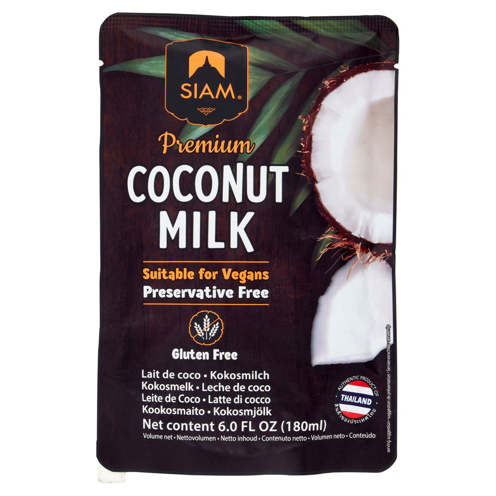 LATTE DI COCCO "PREMIUM" PER CUCINA DE SIAM 180G - 6