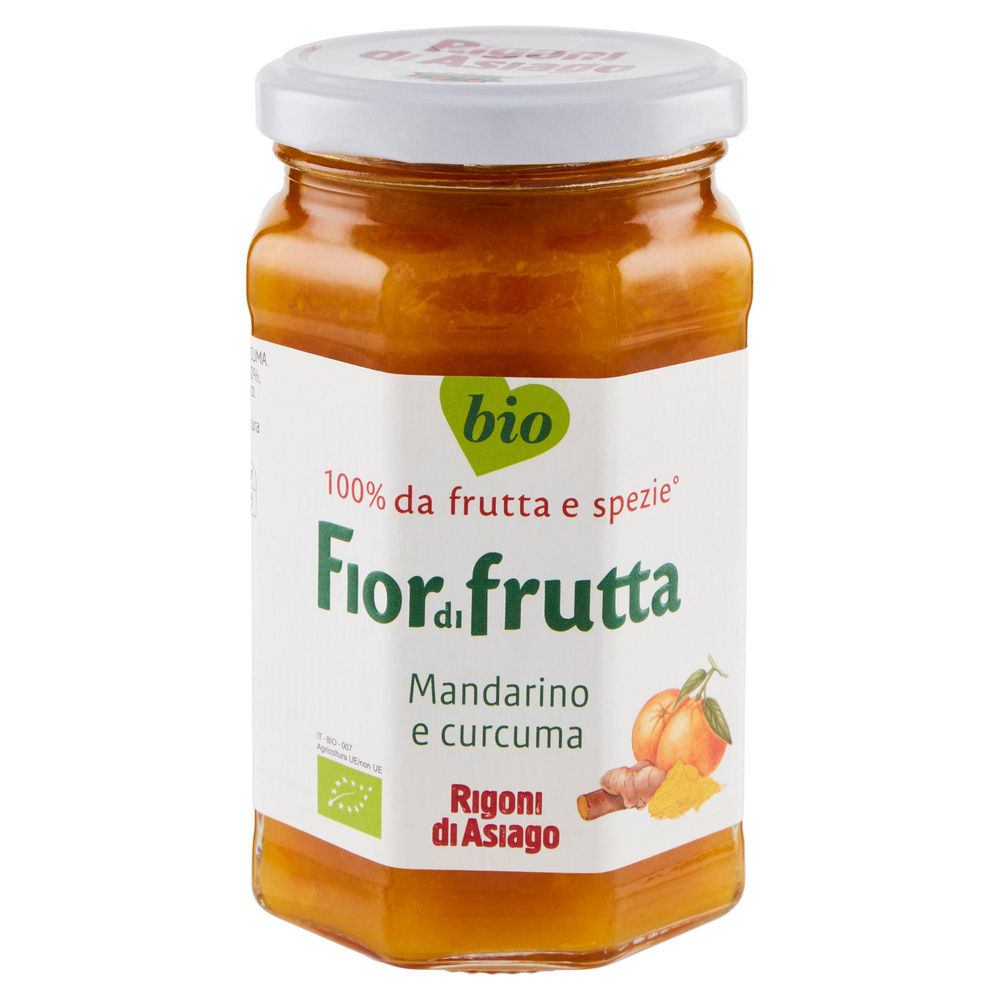 FIORDIFRUTTA BIO MANDARINI E CURCUMA RIGONI DI ASIAGO G 340 - 2