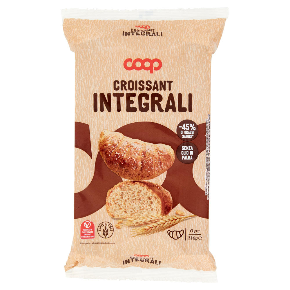 MERENDINE CROISSANT COOP INTEGRALE NO PALMA VASCHETTA PZ.6 G 240 - 5