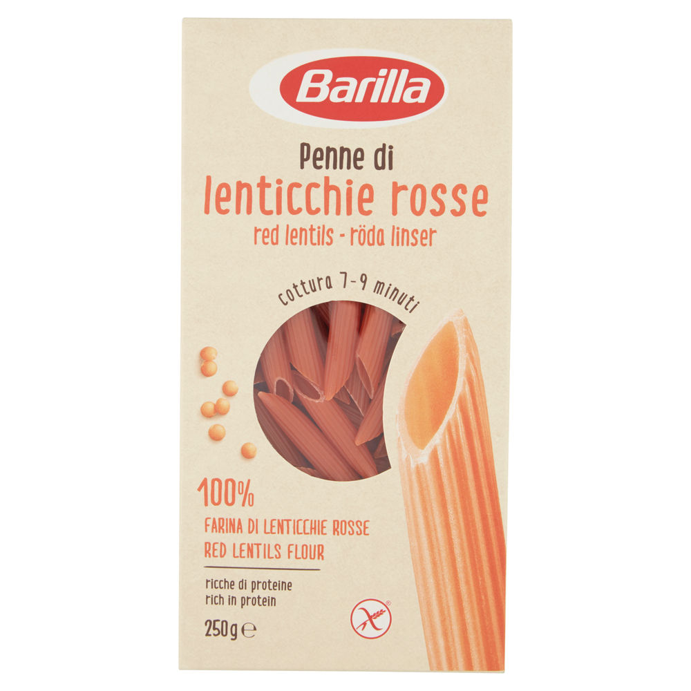 PENNE LENTICCHIE ROSSE BARILLA G.250 - 0