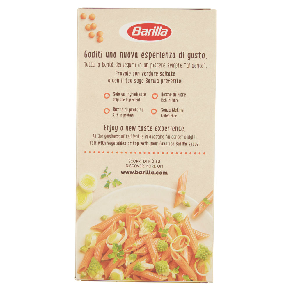 PENNE LENTICCHIE ROSSE BARILLA G.250 - 1