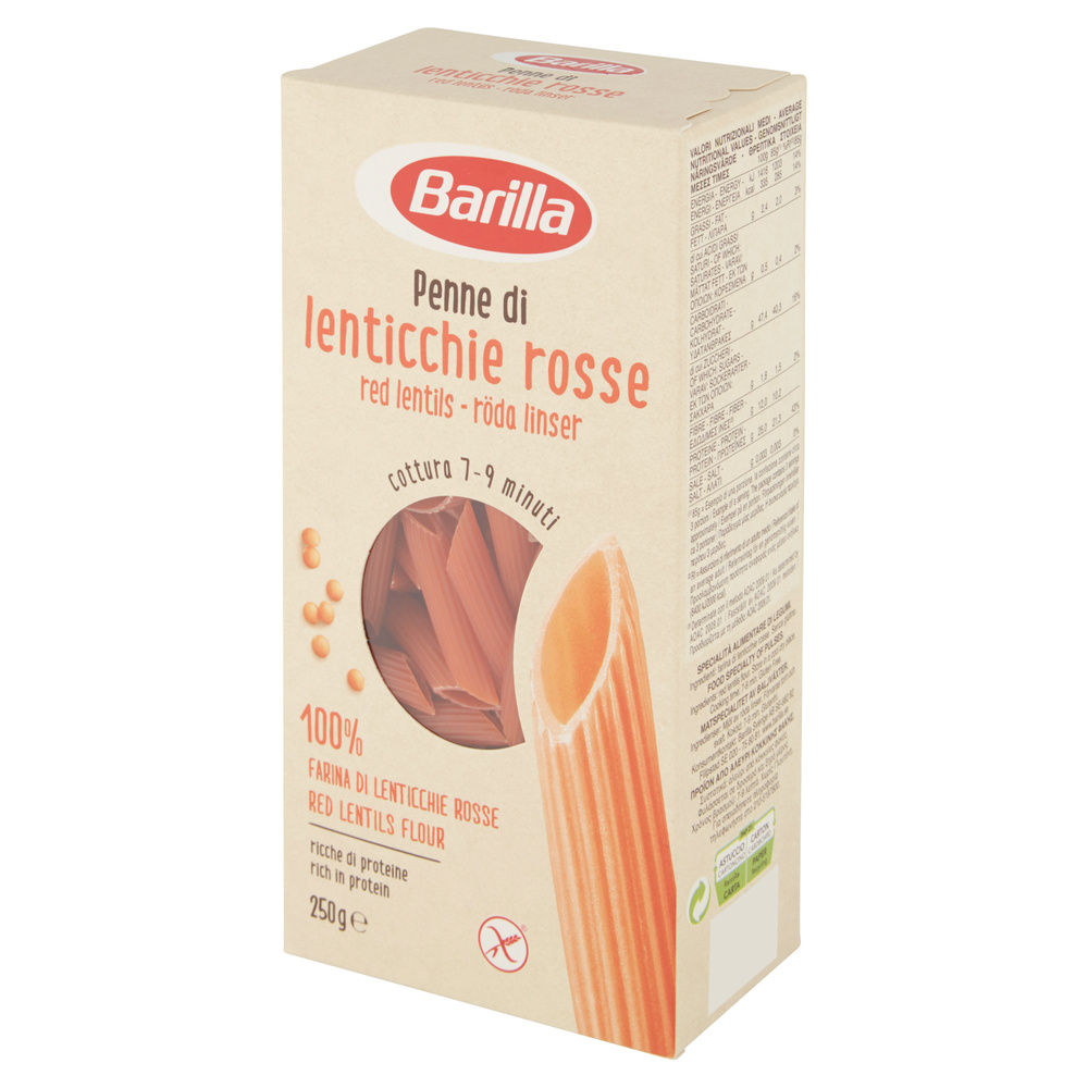 PENNE LENTICCHIE ROSSE BARILLA G.250 - 7