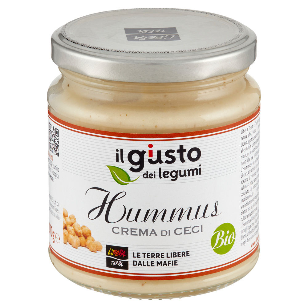 HUMMUS CREMA DI CECI BIOLOGICA LIBERA TERRA VV G 270 - 5