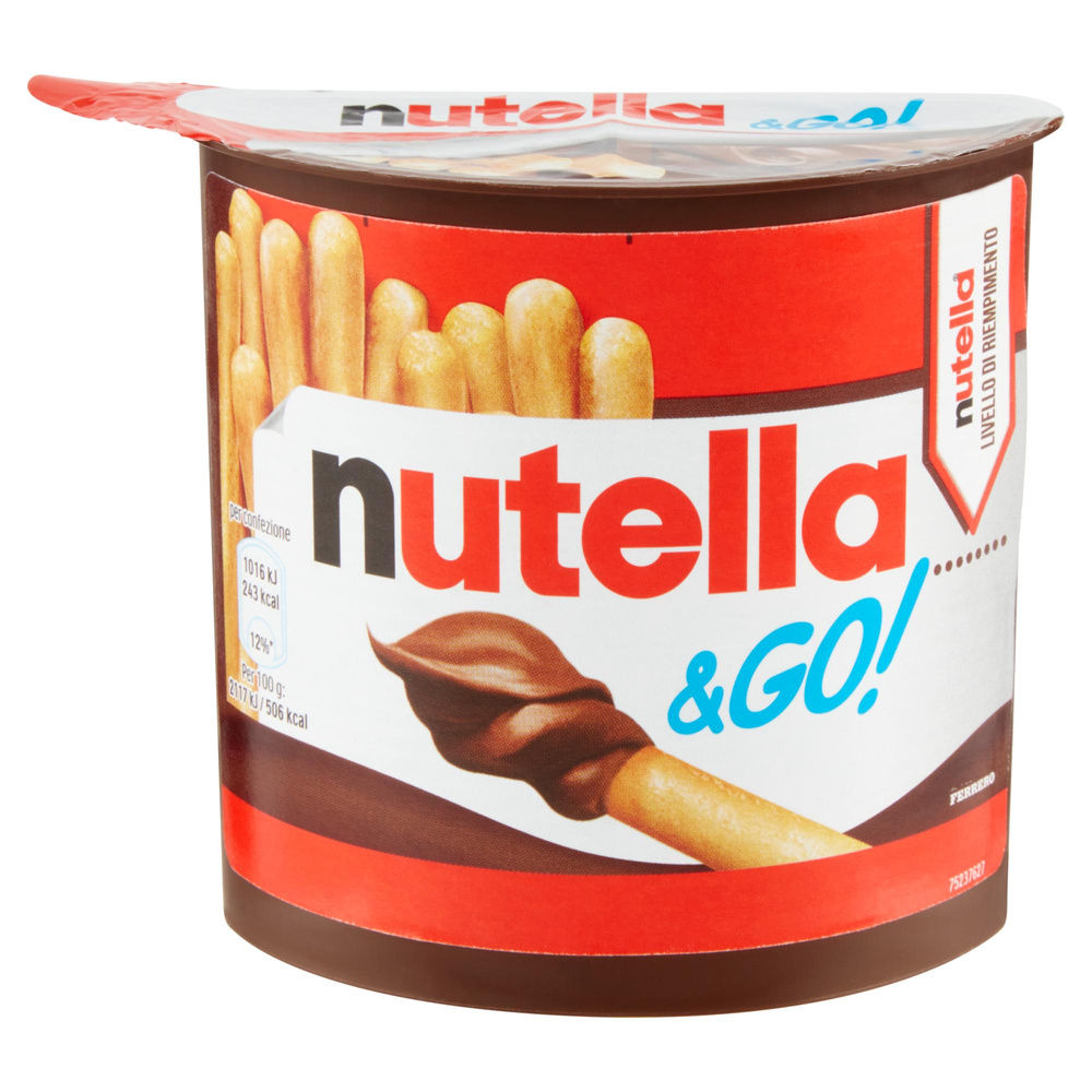 NUT & GO T1 NUTELLA BARATTOLO G 48 - 6