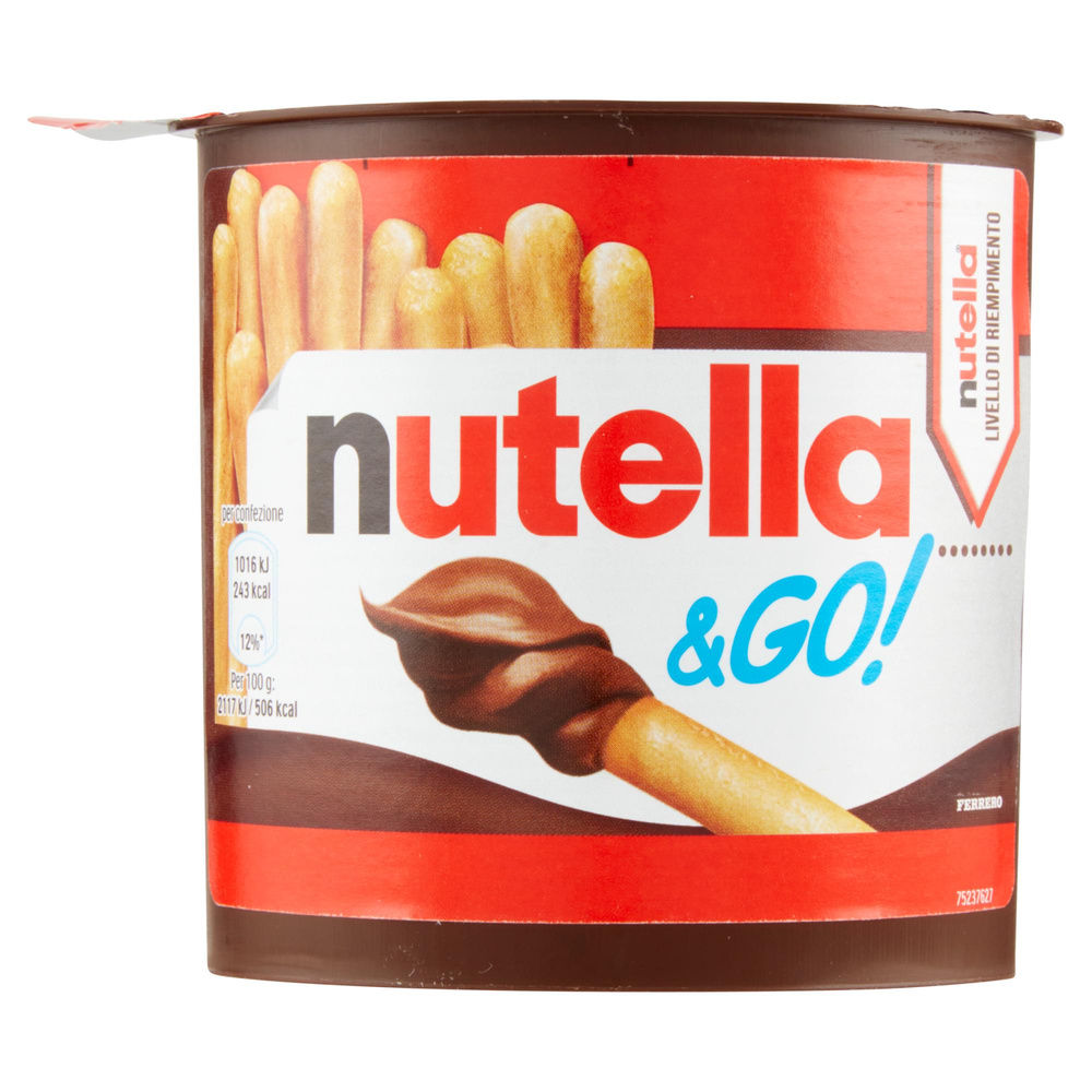 NUT & GO T1 NUTELLA BARATTOLO G 48 - 5