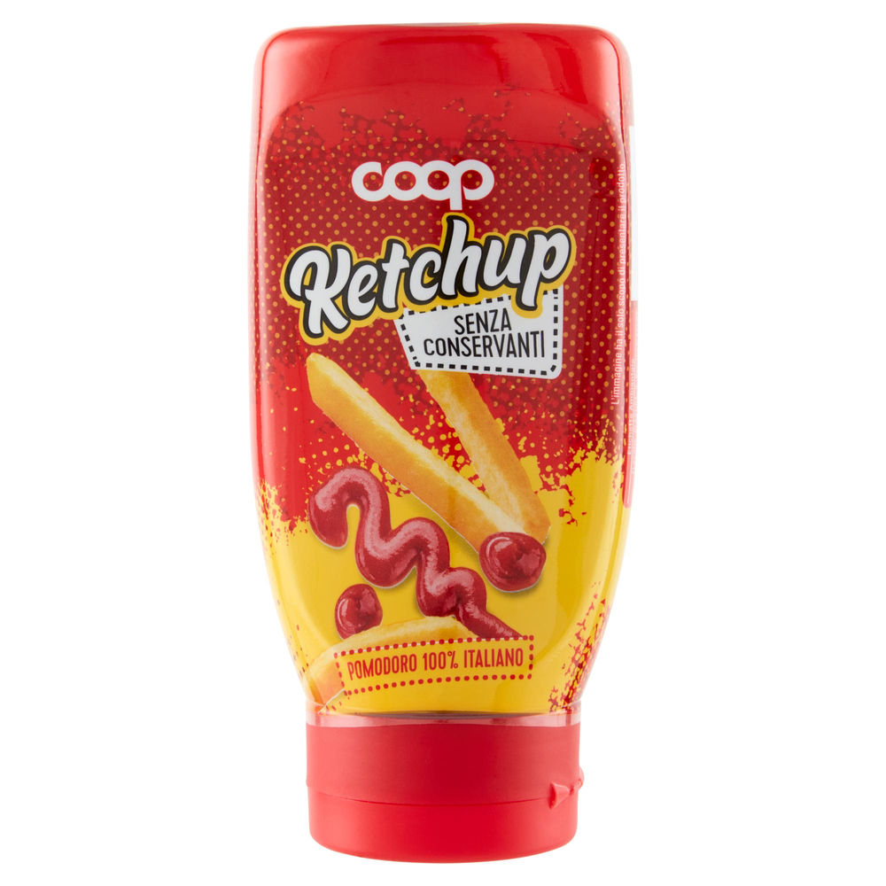 Ketchup coop flacone  squeeze g280