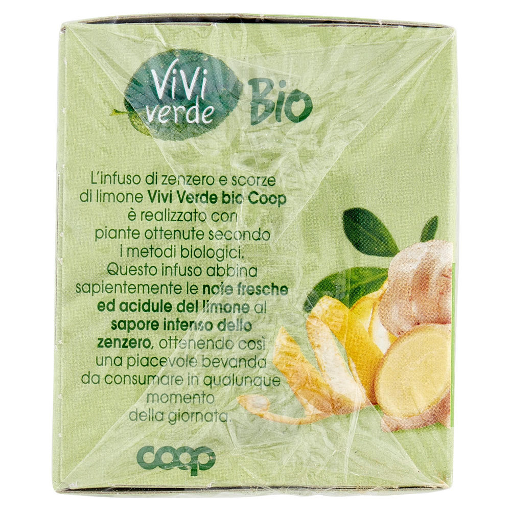 INFUSO DI ZENZERO E LIMONE BIO VIVI VERDE COOP SCATOLA 20 FL G 37 - 3