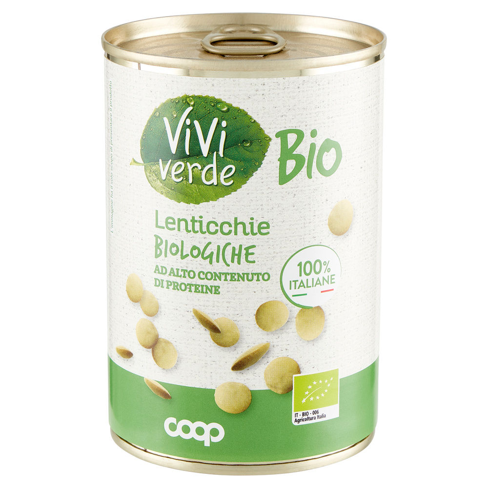 LENTICCHIE BIOLOGICHE VIVIVERDE COOP LATTINA G 400 SGOCC G 240 - 4