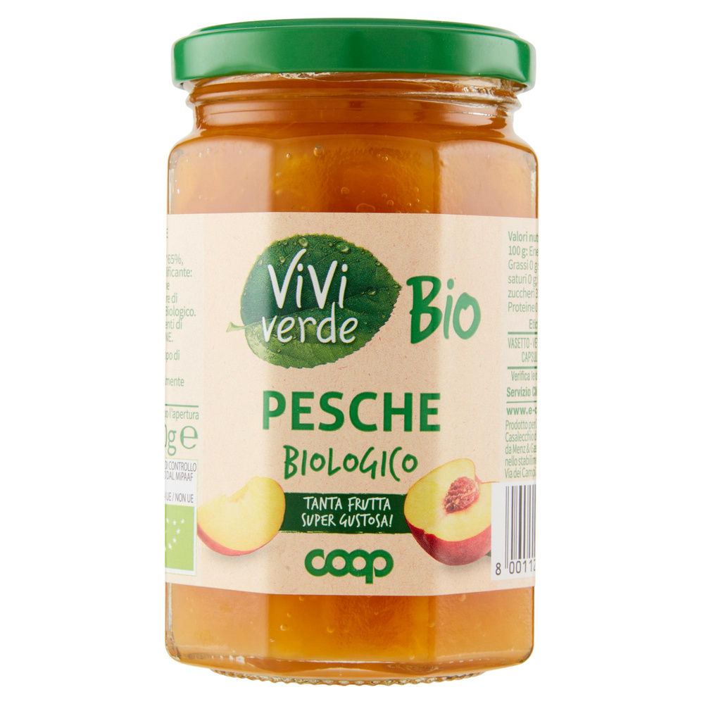 PREPARATO DI PESCA BIOLOGICO VIVI VERDE COOP VASO VETRO G 330 - 6