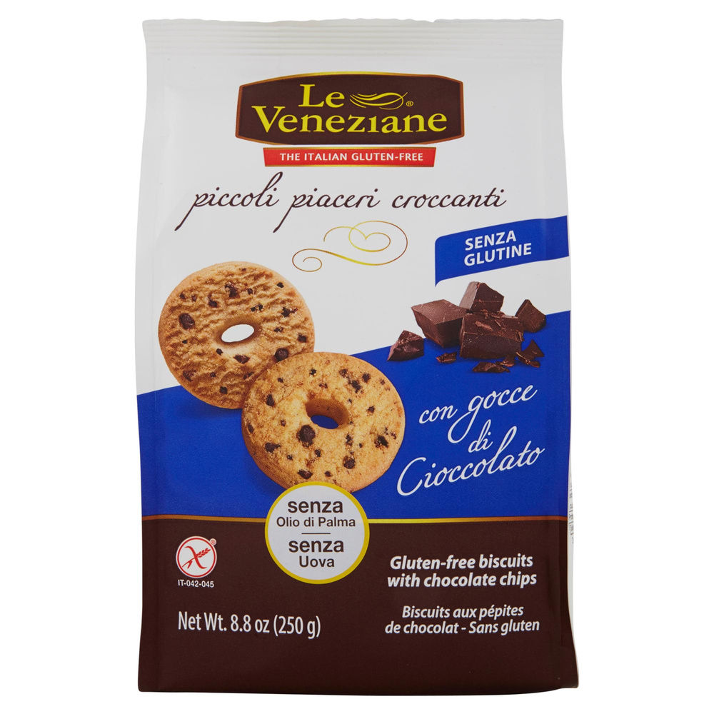 BISCOTTI S/GLUTINE LE VENEZIANE CON GOCCE DI CIOCCOLATO SACCHETTO G 250 - 4