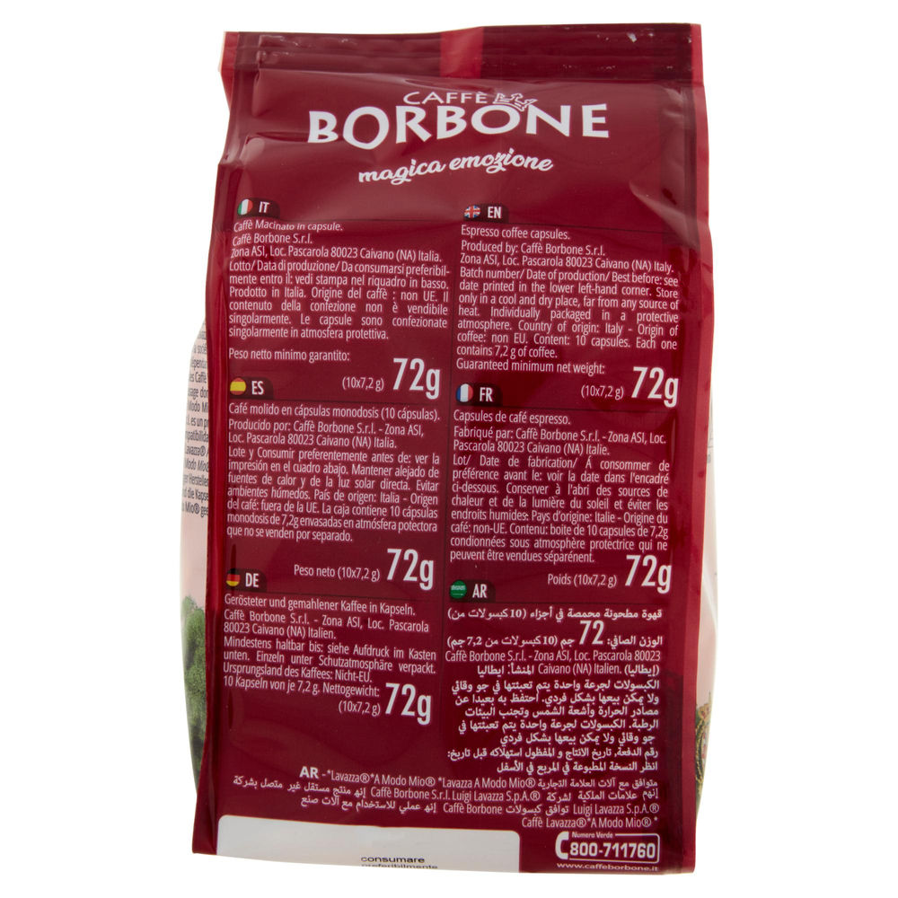 CPS MODO MIO NOBILE  CAFFE BORBONE SACCHETTO 72G - 1