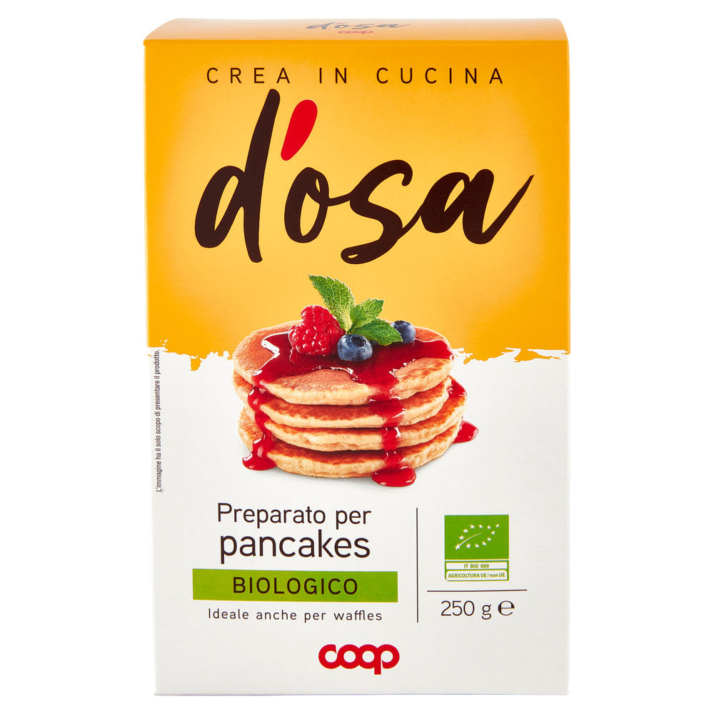 PREPARATO PER PANCAKES BIO D'OSA COOP G 250 - 2