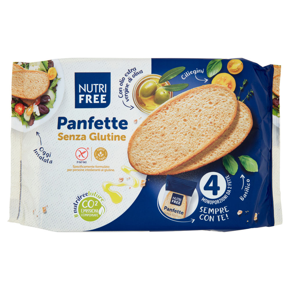 PANFETTE S/GLUTINE NUTRIFREE MULTIPACK G 300 - 0