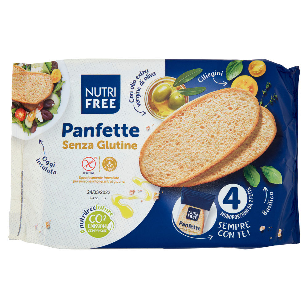 PANFETTE S/GLUTINE NUTRIFREE MULTIPACK G 300 - 3