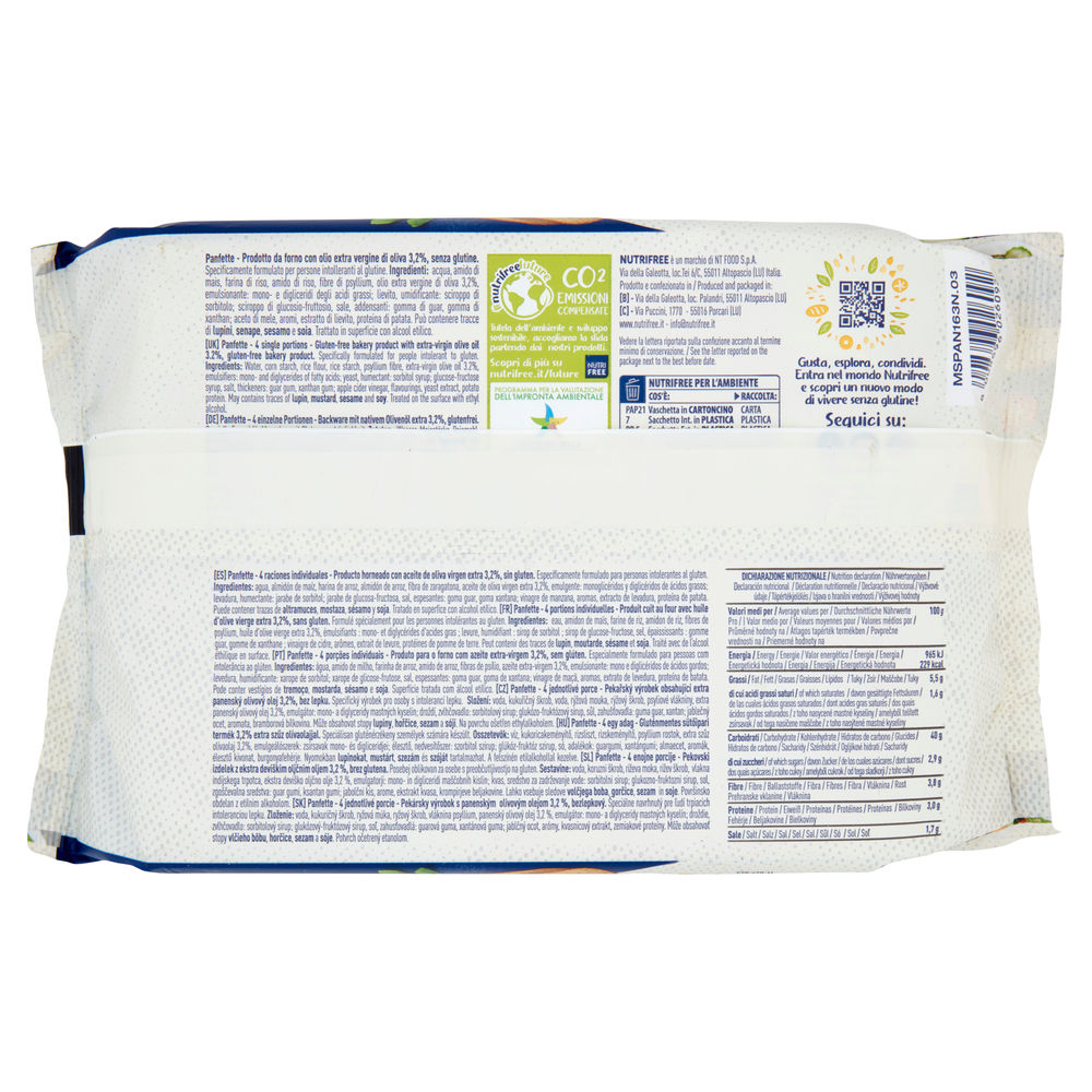 PANFETTE S/GLUTINE NUTRIFREE MULTIPACK G 300 - 1