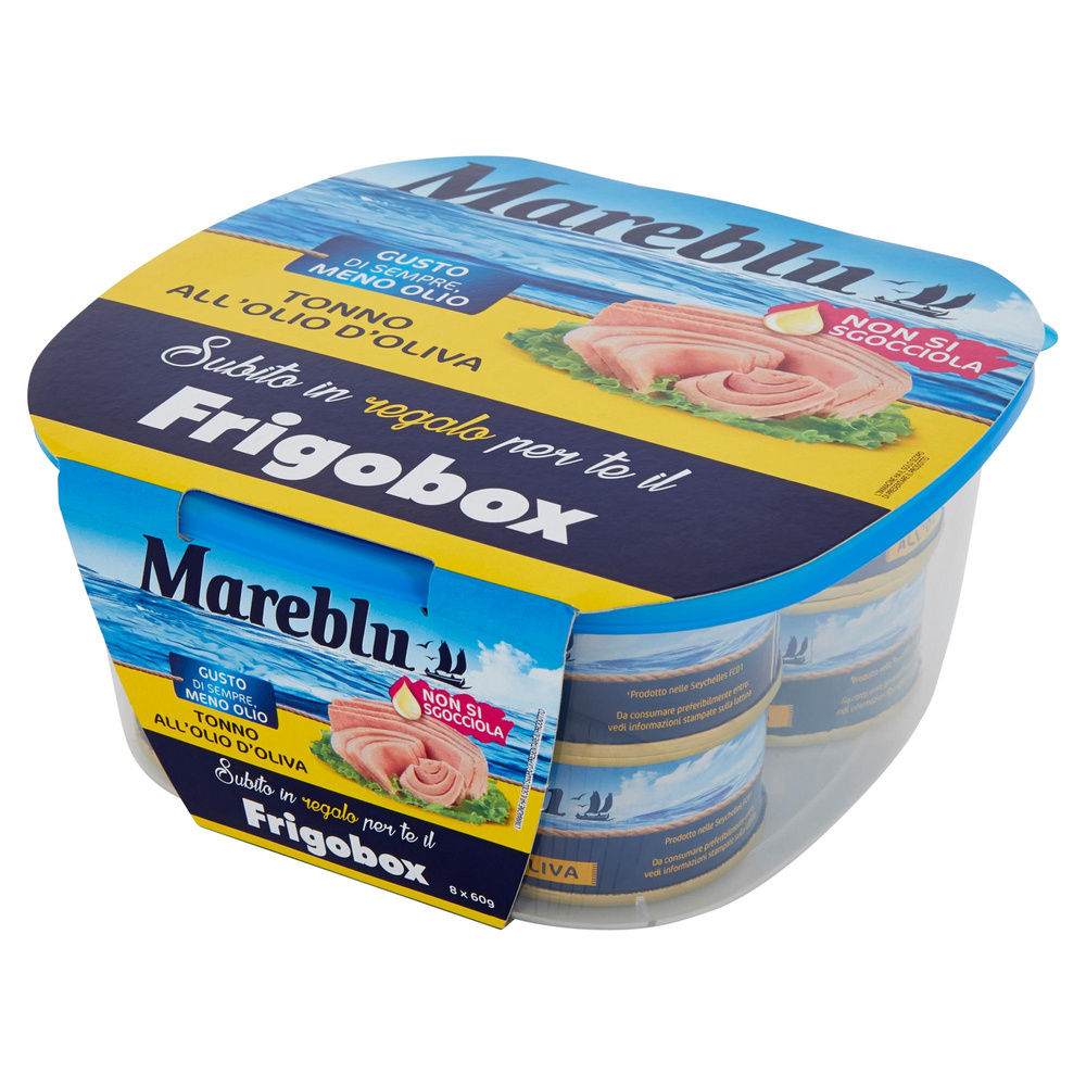 TONNO MAREBLU OLIO MENO SPRECO 8X60 FRIGOBOX - 8